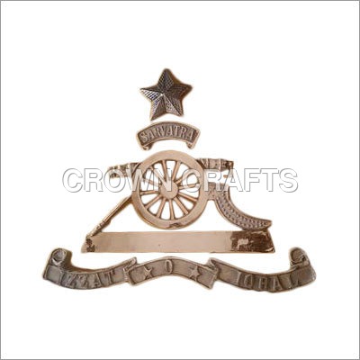 Military Brass Badges