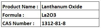 Lanthanum Oxide
