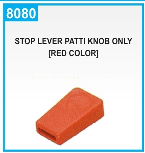 Stop Lever Patti Knob Only [Red Colour]