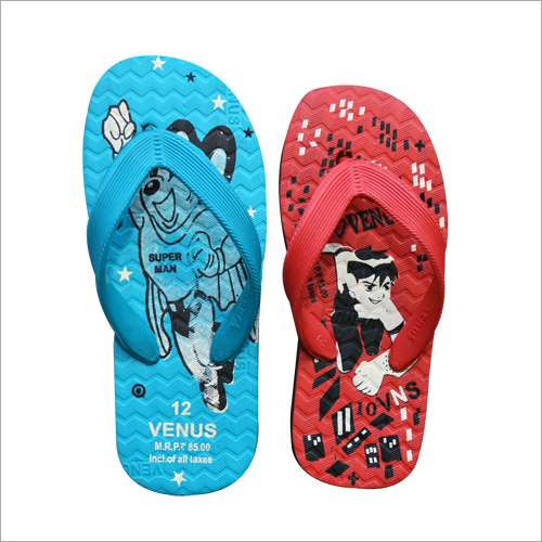 Red And Blue Kids Venus Slipper