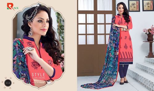 Cotton Printed Dress Materials