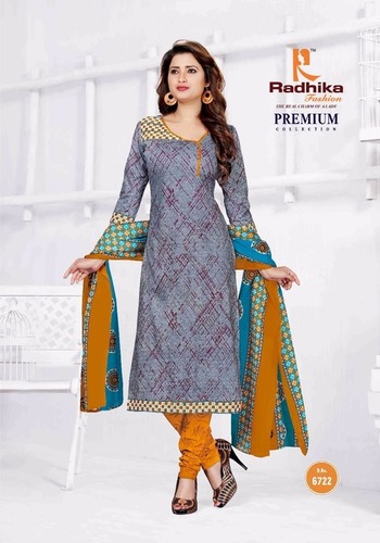Cotton printed salwar suits by radhika vol-67