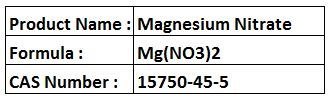 Magnesium Nitrate - White Crystalline Solid, 25kg Bags | High Purity, Fast Dissolving, Water Soluble Fertilizer