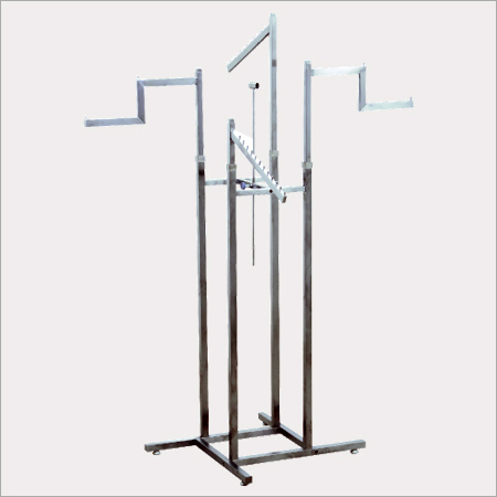 4 - Way Browser With Pipe Base - Ss Body Ms Attachment