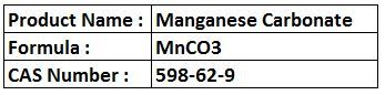 Manganese Compounds