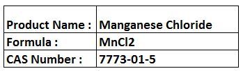 Manganese Chloride