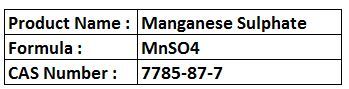 Manganese Compounds