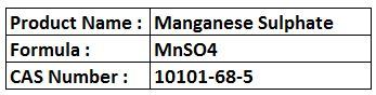 Manganese Compounds