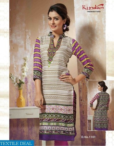 Cotton ladies kurti by kundan kashmiri kurti vol-2