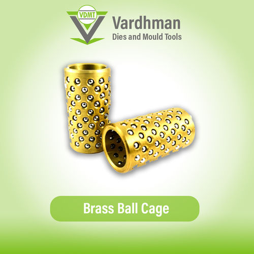 Brass Ball Cage - High-Grade Brass, Lengths of 50mm to 100mm | Superior Durability, Precision Machining, Customizable Configurations, Corrosion Resistance