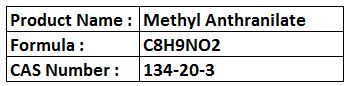 Methyl Anthranilate - Crystalline, 25kg | Food Grade, Crop Protection, Water Soluble, 99% Purity