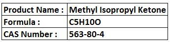 Methyl Isopropyl Ketone