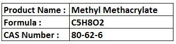 Methyl Methacrylate