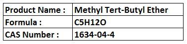 Methyl Tert-Butyl Ether
