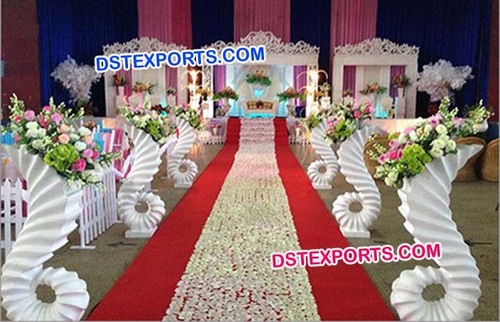 Wedding Aisleway Pillars