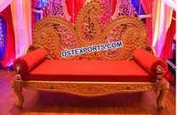 Paisleys Design Wedding Two Seater Sofa