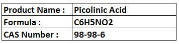 Picolinic Acid
