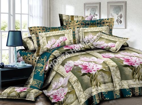 Multicolor Printed New Design Bed Sheet