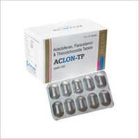 Aceclofenac Paracetamol &Thiocolchicoside Tablet