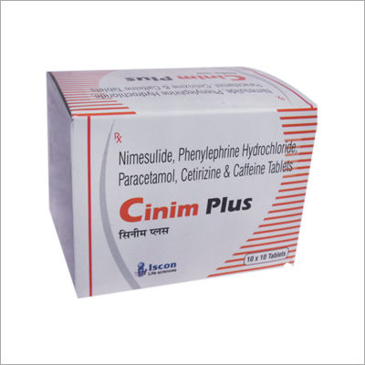 Nimesulide Phenylephrine Caffeine tablets