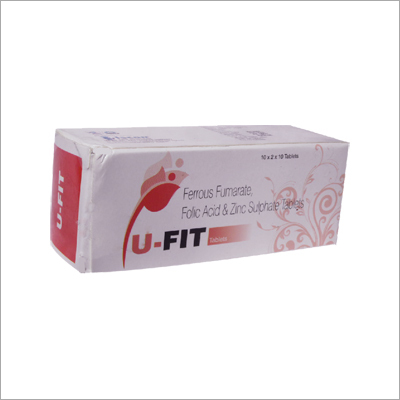 Ferrous Fumarate, Folic Acid, Zinc Tablet General Medicines