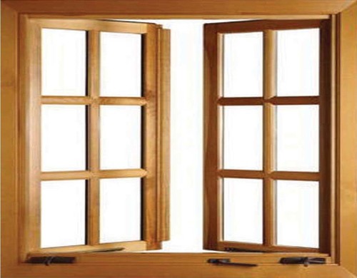 Wooden Chowkhat Window