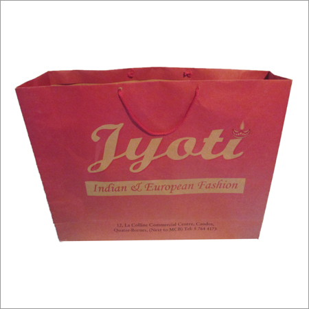 Printed Paper Shopping Bags