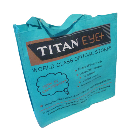Printed Non Woven Bags - Fabric Material Opaque Finish | Durable Rigid Design Easy to Move