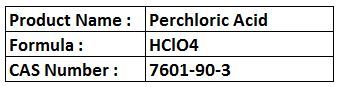 Perchloric Acid