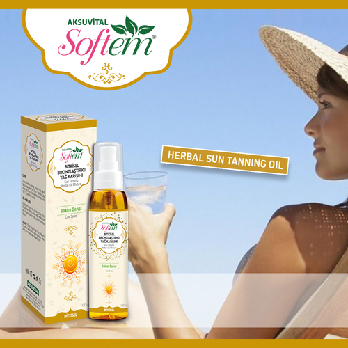 Waterproof Sun Tanning Oil Herbal Sun Protection Oils