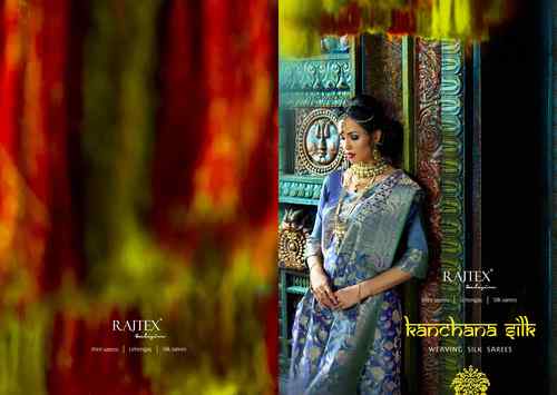 Blue Silk Saree