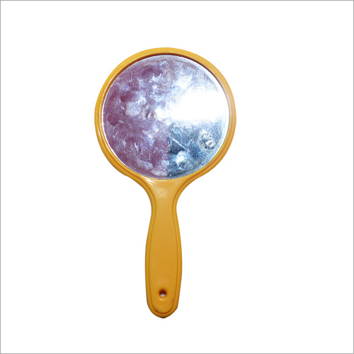 Round Shape Hand Held Mirror