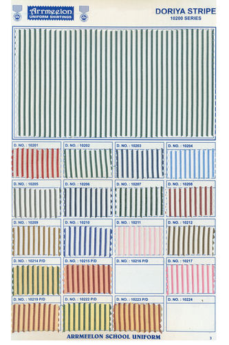 Doriya Stripe Uniform Fabric