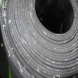 Insertion Rubber Sheets - Rubber, Variable Dimensions, Black | High Durability, Robust Body, Customizable, Versatile Usage