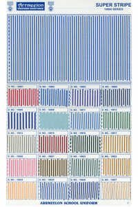 Super Stripe Uniform Fabric