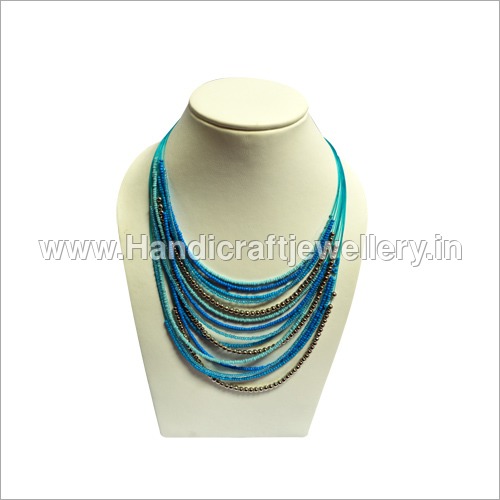Ombre Seed Bead Necklace Gender: Women