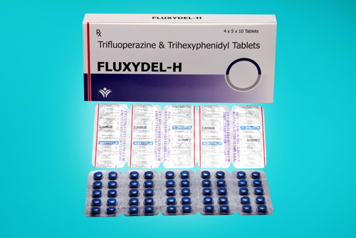Trifluoperazine Trihexyphenidyl Tablet Drug Mixture