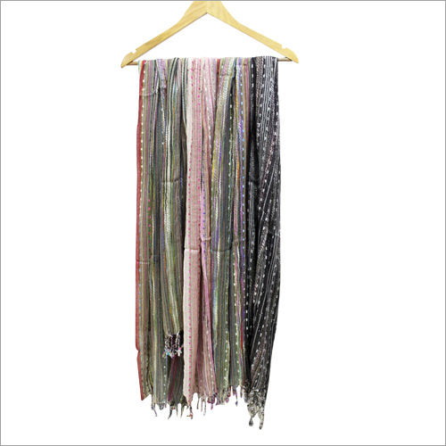 Multi Color Ladies Dotted Colourful Stole