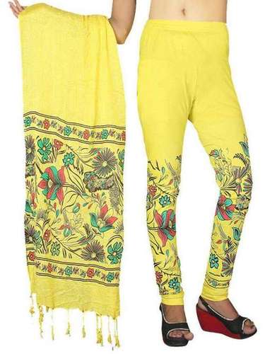 Multi Colour Badani Dupatta Leggings Combo