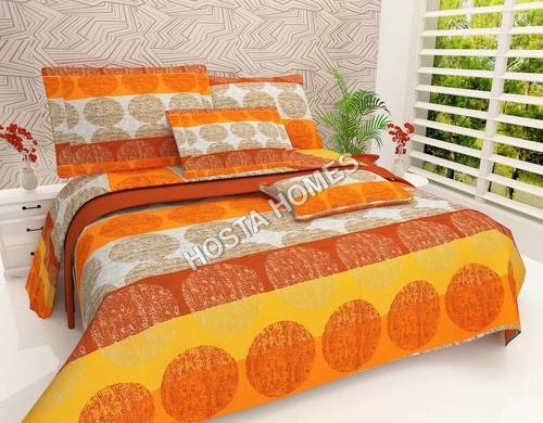 Multicolor Printed New Design Cotton Bed Sheet