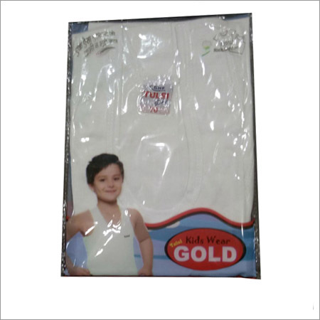 Kids Vests - Cotton, Various Sizes and Colors | Excellent Fitting, Skin Friendly, Highly Breathable