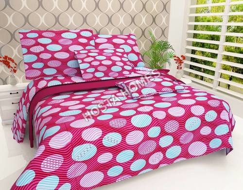 Multicolor Cotton New Design Bed Sheet