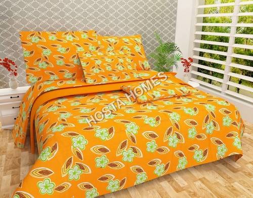Floral Cotton Bed Sheet
