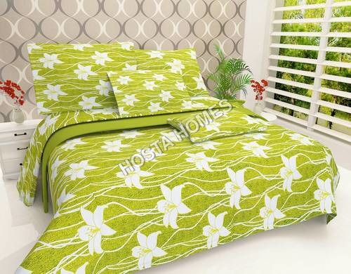 Floral Printed Cotton Bed Sheet