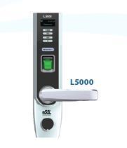 Fingerprint Door Lock System - Plastic Material, Silver Color | 4 x 1.5v Power Supply, Suitable for Outdoor and Indoor Office Use