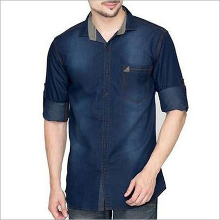 Mens Slim Fit Shirts Collar Style: Standard