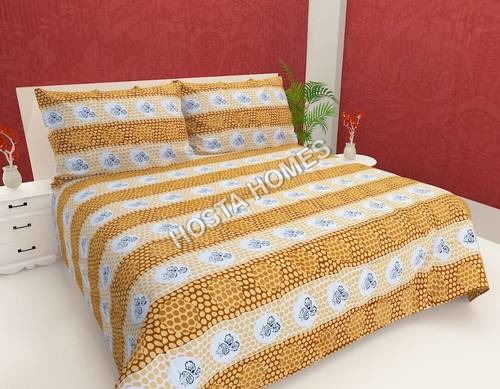 Floral Cotton King Size Bed Sheet