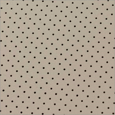 Small Perforating Holes