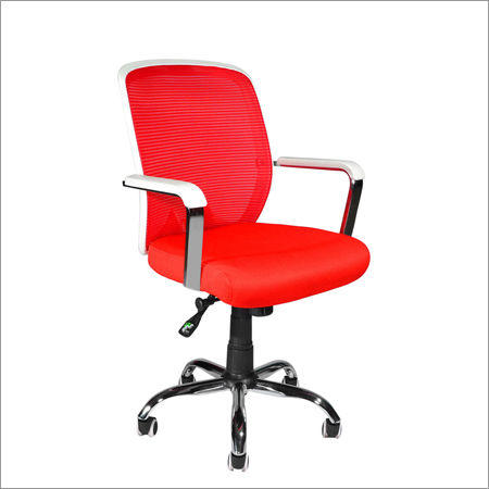 Office Red Mesh Chair