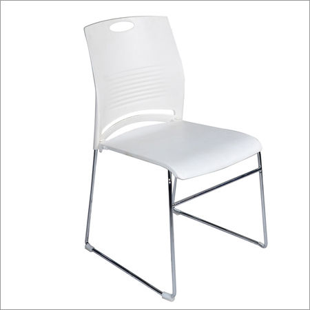 Leisure White Visitor Chair